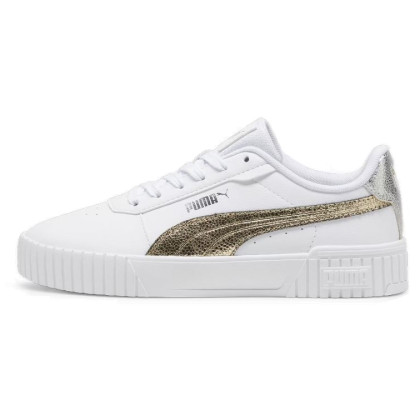 Calzado de mujer Puma Carina 2.0 Metallic Shine blanco White