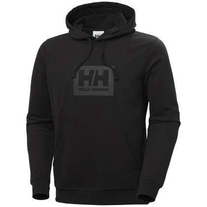 Sudadera de hombre Helly Hansen Hh Box Hoodie negro Black