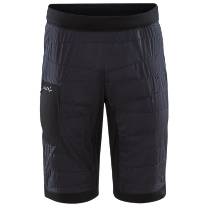 Pantalones cortos de invierno para hombre Craft Core Nordic Training Insulate negro/gris Black