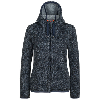 Jersey de mujer Mammut Chamuera ML Hooded Jacket Women azul marine