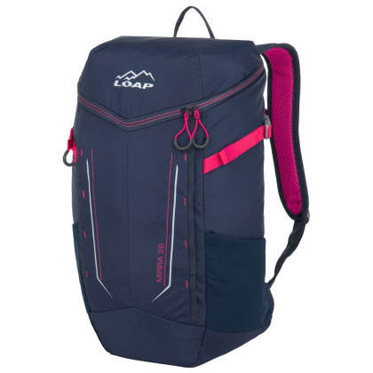 Mochila de senderismo Loap Mirra 26 azul/rosa DBLU/PNK