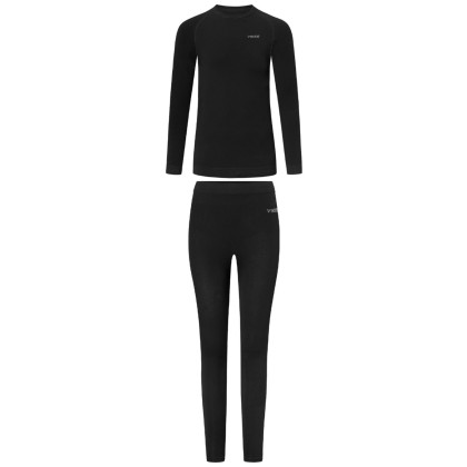 Ropa interior funcional para mujer Viking Ritra Set negro black