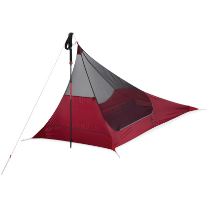 Tienda ultraligera MSR Thru-Hiker Mesh House 1 rojo Red