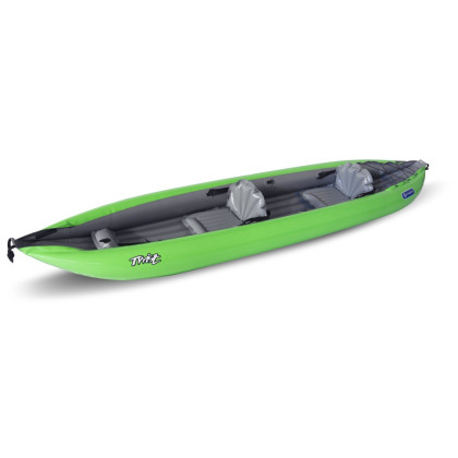 Kayak hinchable Gumotex TWIST 2/1 verde/gris