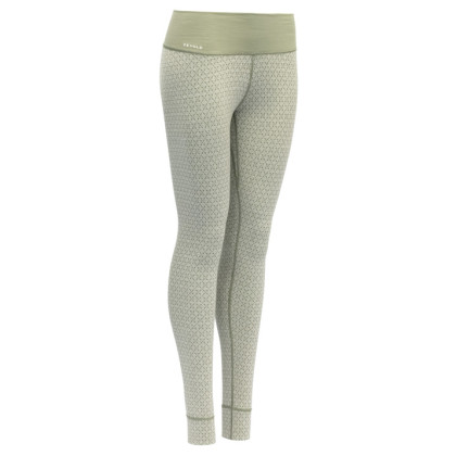 Calzoncillos funcionales de mujer Devold Kvitegga Woman Long Johns blanco Raw White