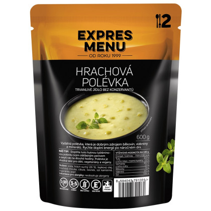 Sopa Expres menu Crema de guisantes (2 raciones)