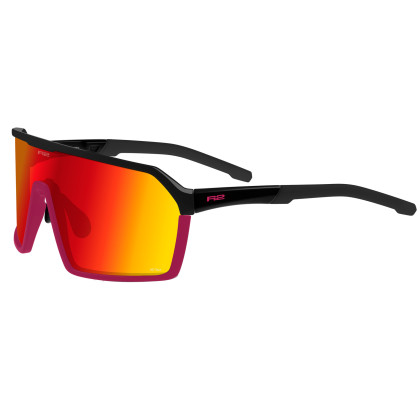 Gafas deportivas R2 Factor negro/rosa lesklý -černý, malinový