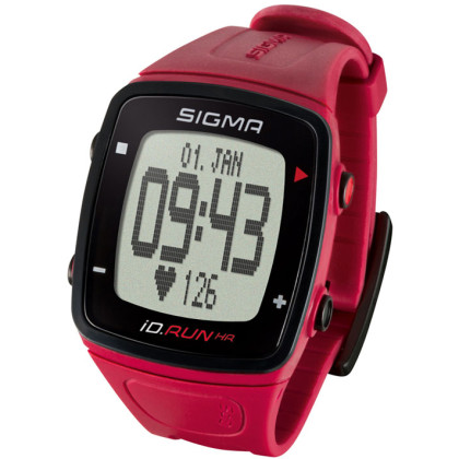 Reloj de pulsera Sigma iD.RUN HR rojo Rouge