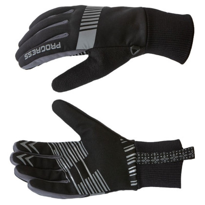 Guantes Progress R SNOWSPORT GLOVES 37RV negro/gris Black/Gray