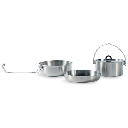 Juego de cocina Tatonka Camp Set Large plata