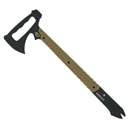 Hacha Gerber Downrange Tomahawk arena Tan