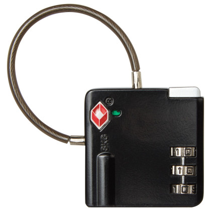 Candado Craghoppers TSA Padlock Combo/Cable negro Black