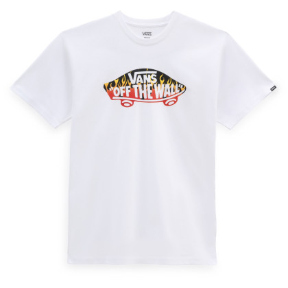 Camiseta de hombre Vans OTW Inflamed-B blanco White