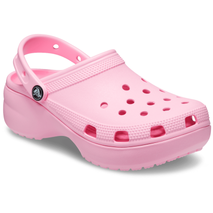 Pantuflas de mujer Crocs Classic Platform Clog W rosa Flamingo