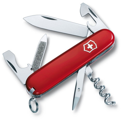 Navaja Victorinox Sportsman s kroužkem na klíče rojo