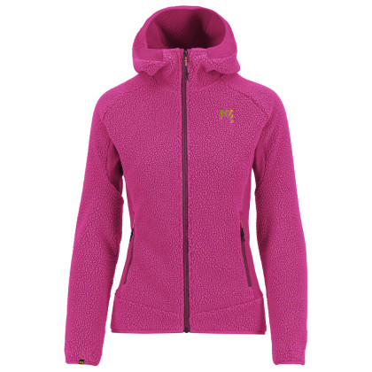 Sudadera de mujer Karpos 80'S Hoodie W Fleece rosa Cabaret