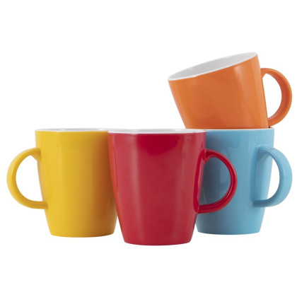 Juego de tazas Gimex Mug Rainbow 4 pcs