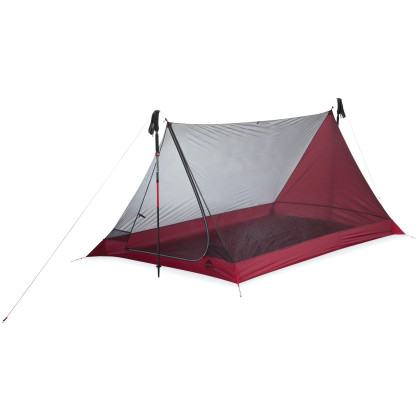 Tienda ultraligera MSR Thru-Hiker Mesh House 3 V2 rojo Red