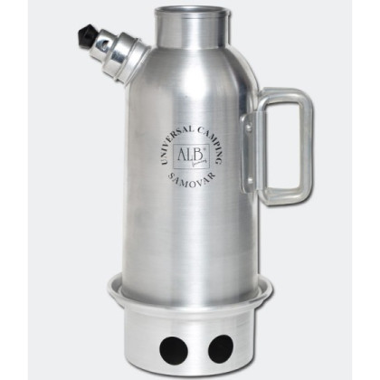 Samovar de acampada ALB forming Basic 500 ml plata