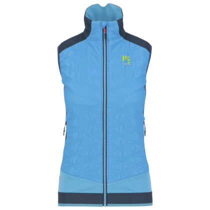 Chaleco de mujer Karpos Alagna Plus Evo W Vest azul/ azul claro Blue Atoll/Midnight