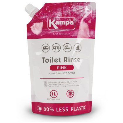 Productos químicos para WC Kampa Pink Toilet Rinse Eco 1L rosa