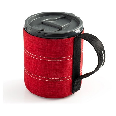 Taza GSI Outdoors Infinity Backpacker Mug rojo Red