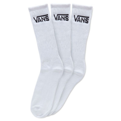 Calcetines Vans MN Classic Crew (38,5-42) 3Pk blanco White