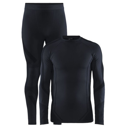 Juego funcional de hombre Craft Core Dry Fuseknit negro Black