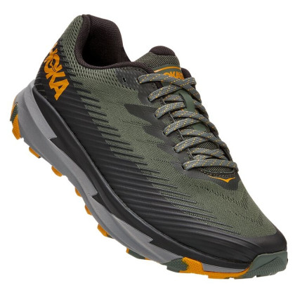 Zapatillas de carrera para hombre Hoka Torrent 2 verde Thyme / Golden Yellow