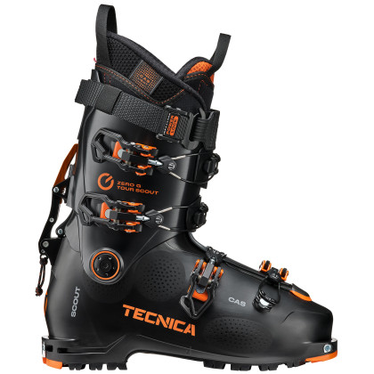 Botas de esquí de travesía Tecnica Zero G Tour Scout negro/naranja black