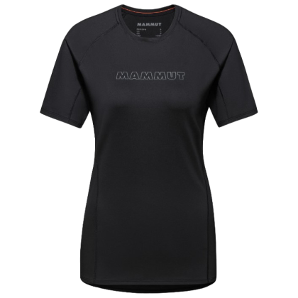 Camiseta de mujer Mammut Selun FL T-Shirt Women Logo negro black