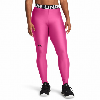 Mallas de mujer Under Armour HG Authentics Legging rosa/negro AstroPink/Black