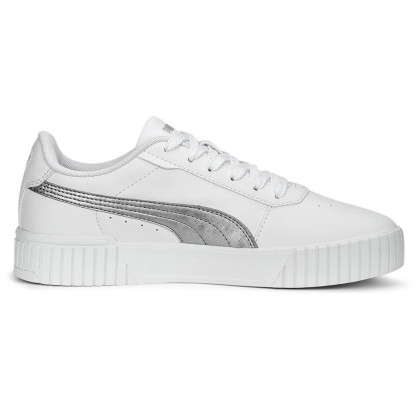 Calzado de mujer Puma Carina 2.0 Space Metallics blanco/gris white