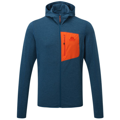 Sudadera de hombre Mountain Equipment Lumiko Hooded Jacket Ombre azul/naranja Majolica/Cardinal