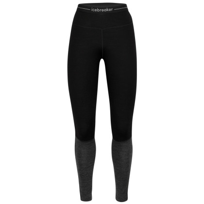 Mallas de mujer Icebreaker ZoneKnit™ 260 Leggings negro black/jet heather/cb