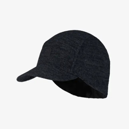 Gorra Buff PACK MERINO FLEECE CAP negro BLACK