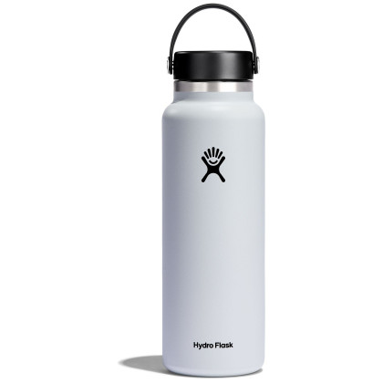 Botella Hydro Flask Wide Mouth 40 oz blanco white