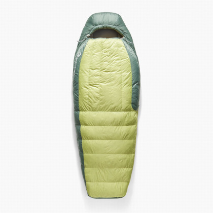 Saco de dormir de plumón Sea to Summit Ascent Women's -1C Long verde/verde claro Celery Green