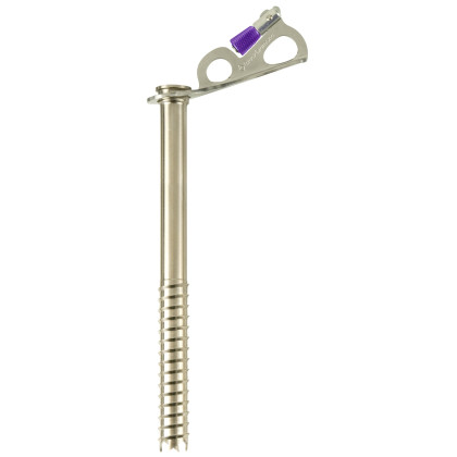 Tornillo de hielo Black Diamond Express Ice Screw 22 cm violeta Purple