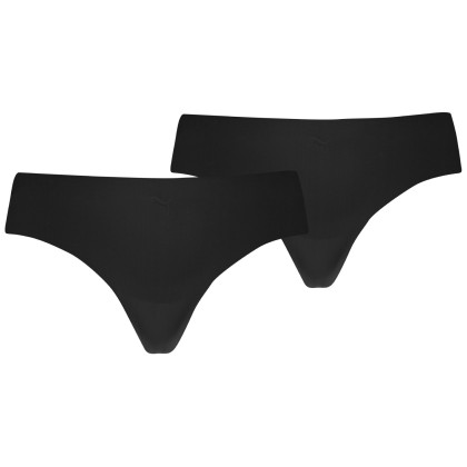 Bragas de mujer Puma Seamless String 2P Pack negro Black