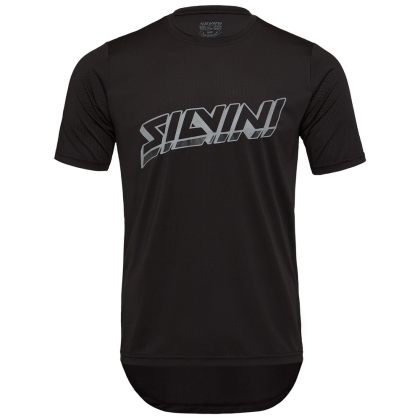 Maillot de ciclismo de hombre Silvini Denno negro charcoal