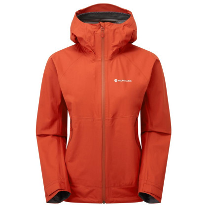 Chaqueta de mujer Montane Fem Spirit Lite Jacket rojo Saffron Red