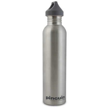 Botella Pinguin Bottle L 1L plata Steel