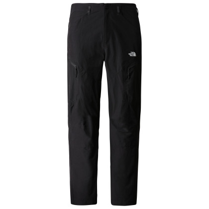 Pantalones de hombre The North Face Exploration Reg Tapered Pant negro/gris Tnf Black