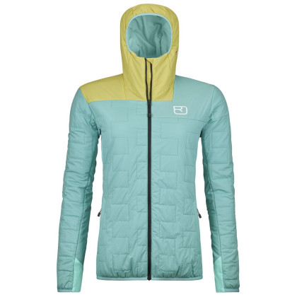 Chaqueta de mujer Ortovox Swisswool Piz Badus Jacket W azul ice waterfall