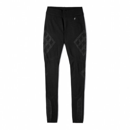 Pantalones funcionales de mujer Smartwool W Intraknit Thermal Merino Bl Bottom negro/blanco black-white