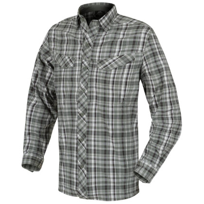 Camisa de hombre Helikon-Tex Defender Mk2 City Shirt® verde Pine Plaid