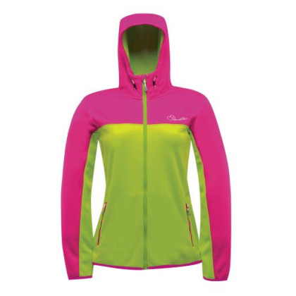 Sudadera de mujer Dare 2b Assuage Hoodie rosa/verde