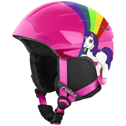 Casco de esquí para niños Relax Twister rosa