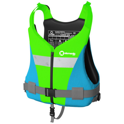 Chaleco salvavidas Elements Gear Canoe Plus verde/azul Lime/Aqua